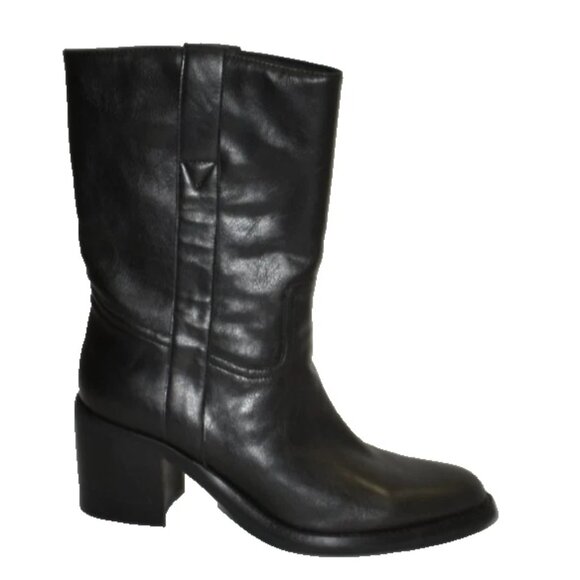 New! Jeffrey Campbell DESERT-ME Boot Black Size 7.5 US DD529 - Picture 1 of 6